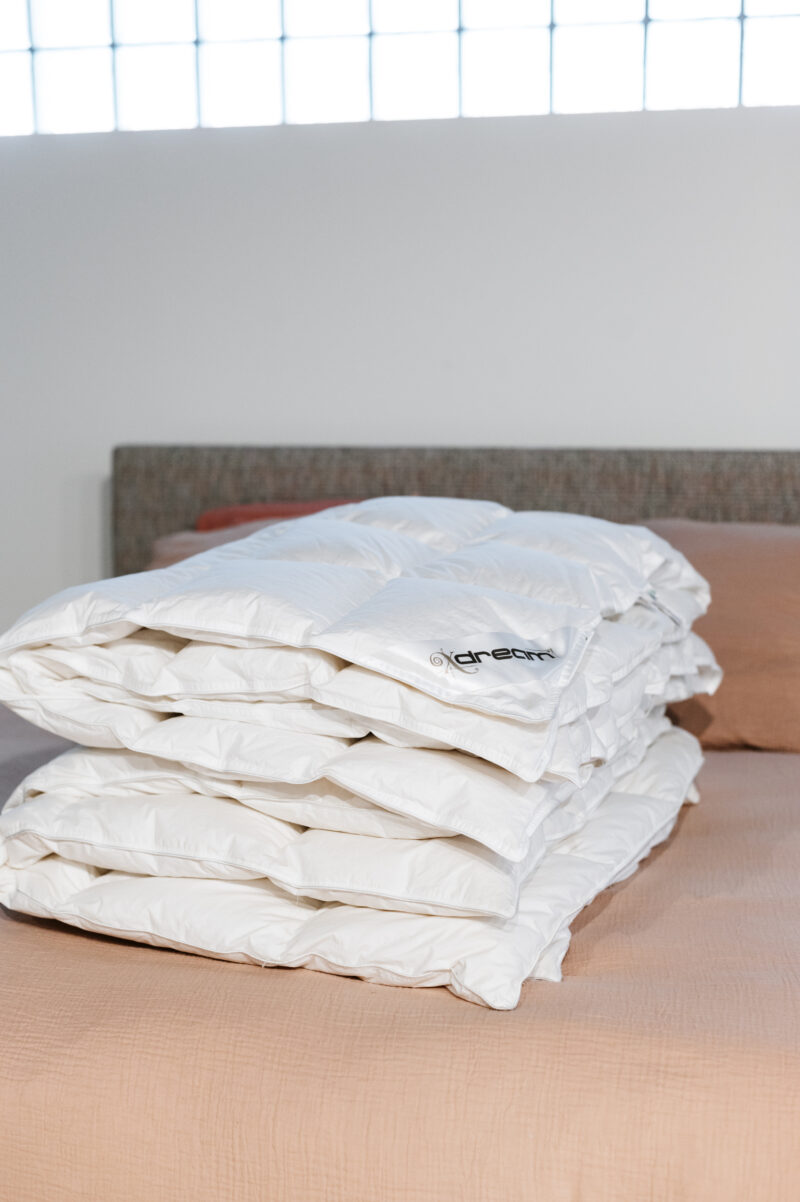 Couette en duvet - automne